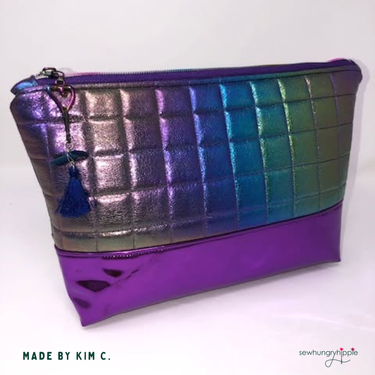 Deep Space Metallic Soft Vinyl | SewHungryhippie