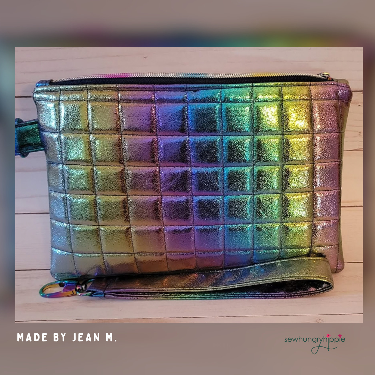 Deep Space Metallic Soft Vinyl | SewHungryhippie