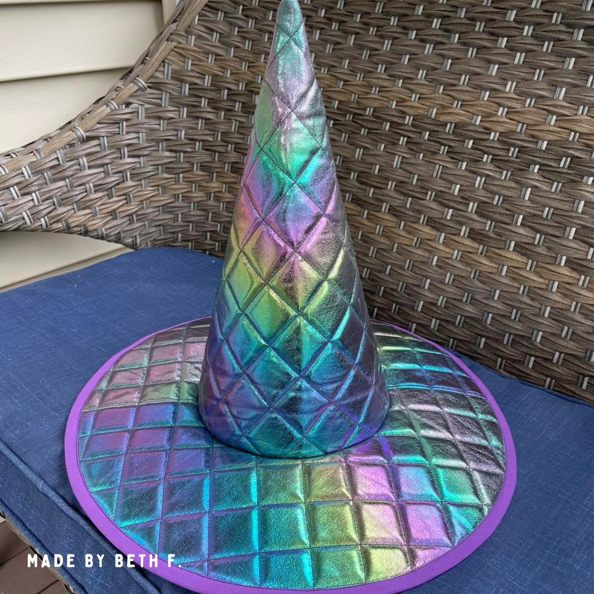 Deep Space Metallic Soft Vinyl | SewHungryhippie