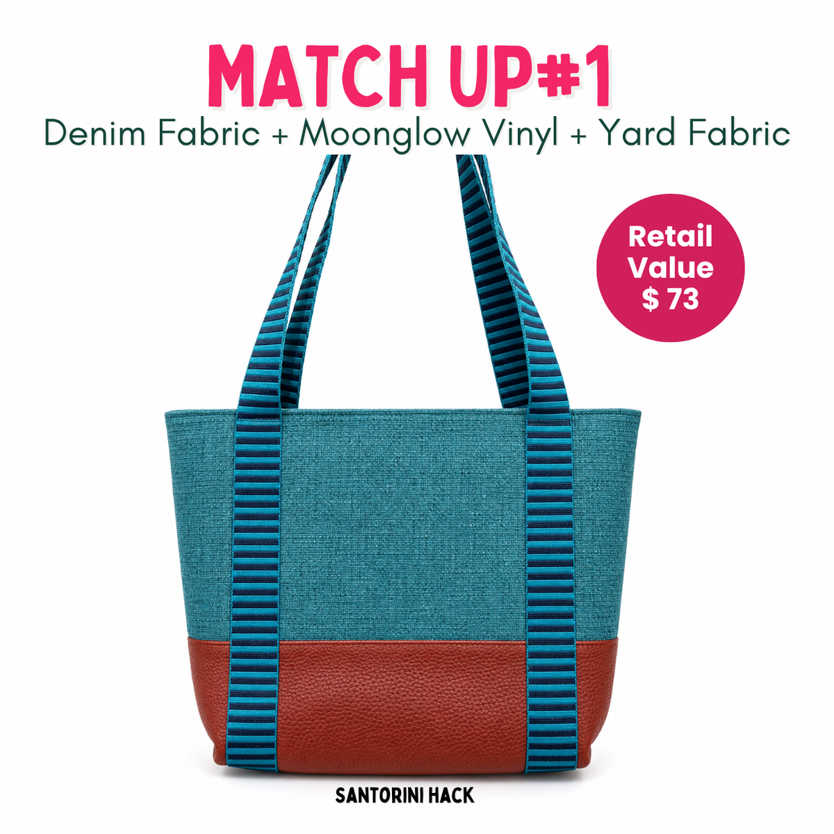 Weekly Vinyl & Fabric Matchups Bundle – Bag Making Craft Supplies Sep 9th