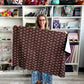 Custom Fabric Canvas by Sew HungryHippie Style 3 Skulls (no cork included)