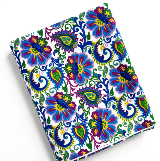 Canvas Fabric Paisley Floral print