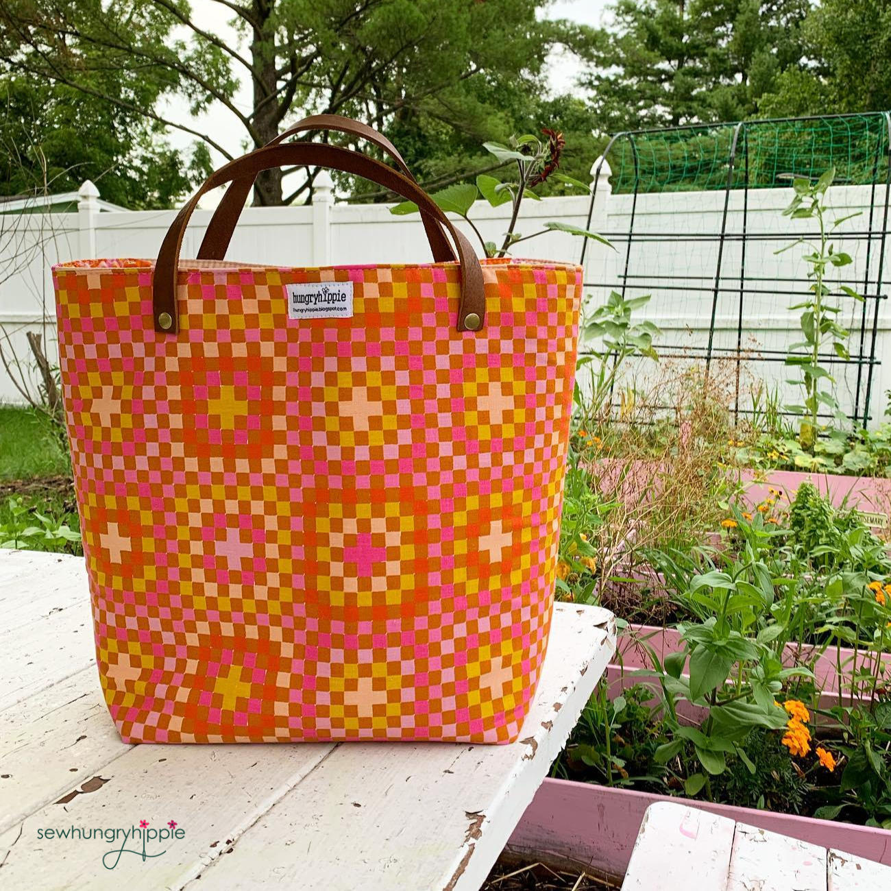 Easy Shopper Tote PDF sewing pattern