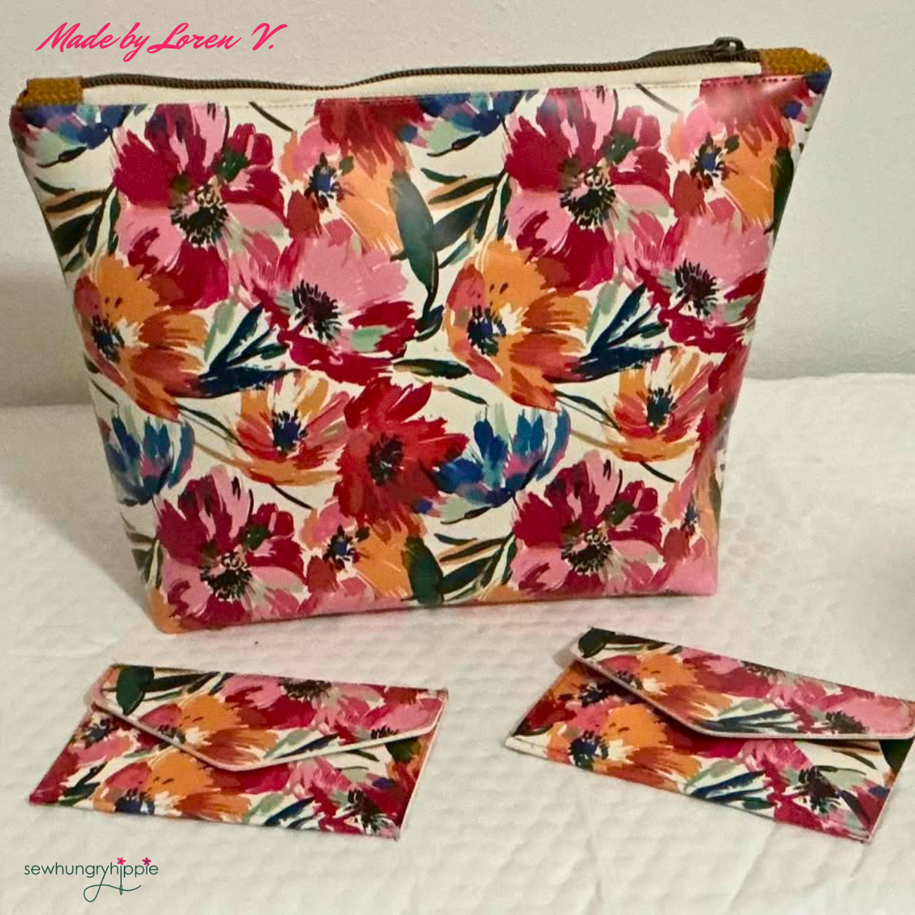 Easy Zipper Cases printed pattern