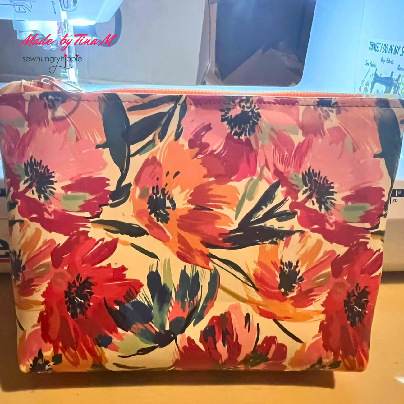 Easy Zipper Cases printed pattern