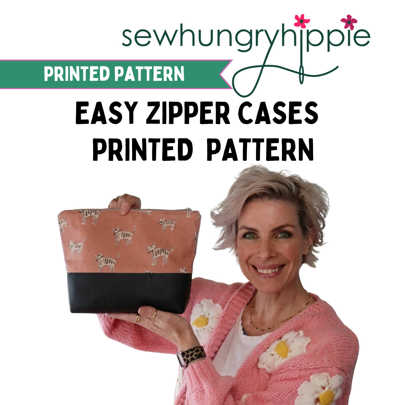 Easy Zipper Cases printed pattern