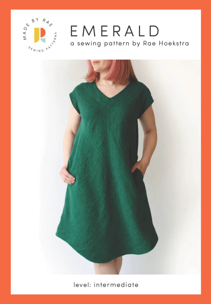 Emerald Dress Pattern Made by Rae