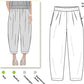 Ethelpantpattern pants illustration
