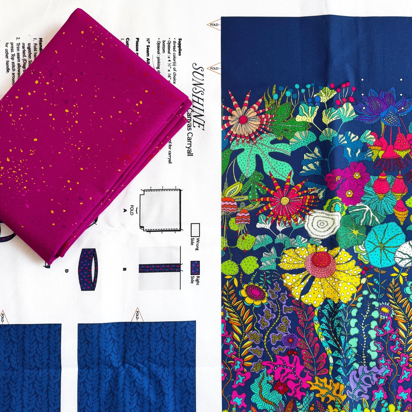 Weekly Vinyl & Fabric Matchup Bundle – Bag Making Craft Supplies May 13