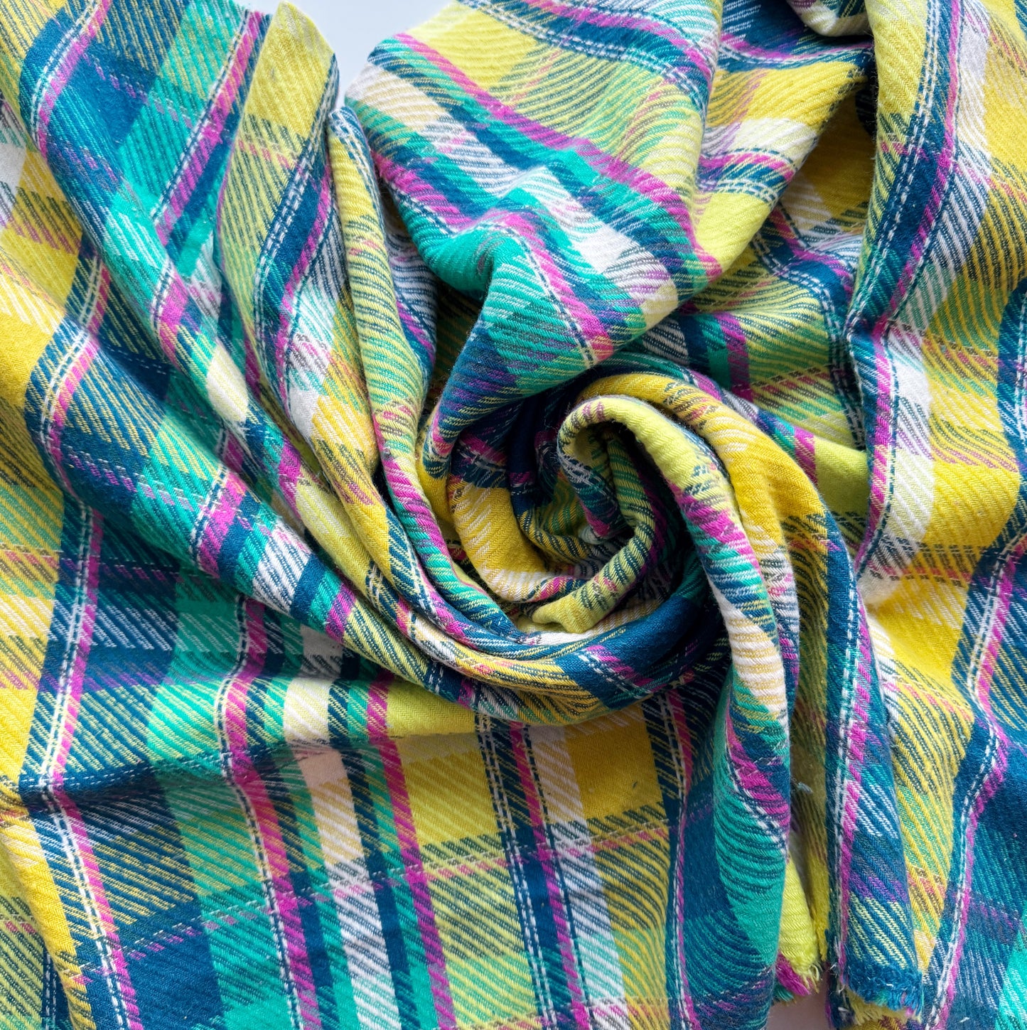 Flannel Plaid - Royal - Art Gallery Fabrics