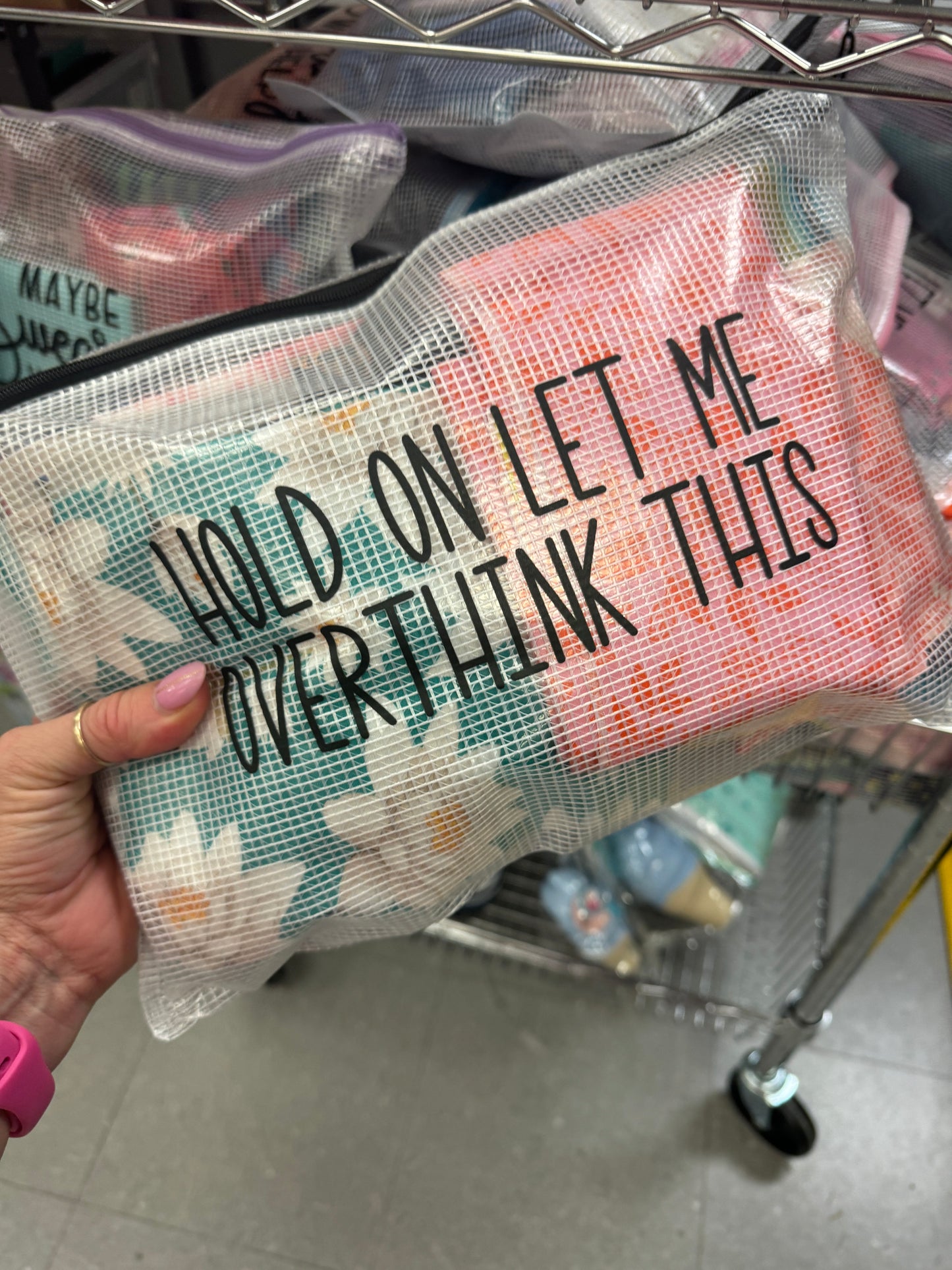 Snarky bags FILLED with fabric