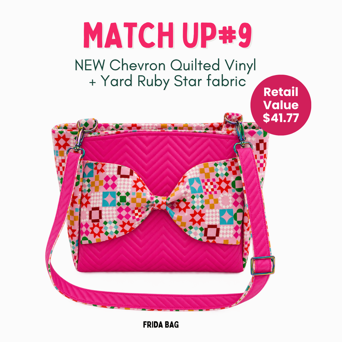 Weekly Vinyl & Fabric Matchups Bundle – Bag Making Craft Supplies Sep 16th