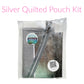 Quilted Pouch Kit Silver