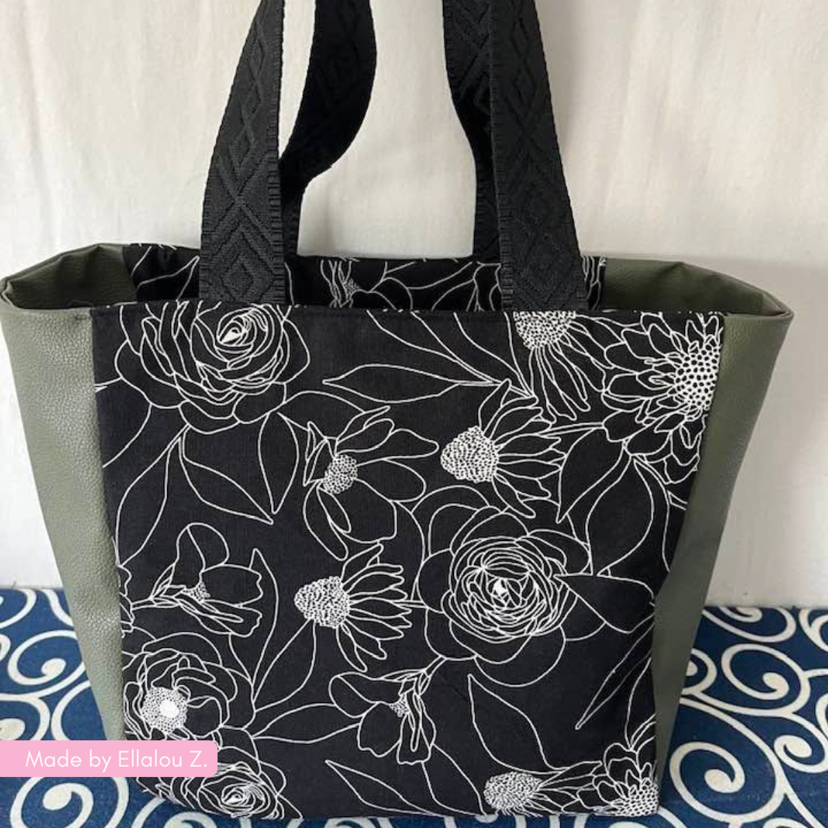 Fieldstone Tote Sewing Pattern - Noodlehead