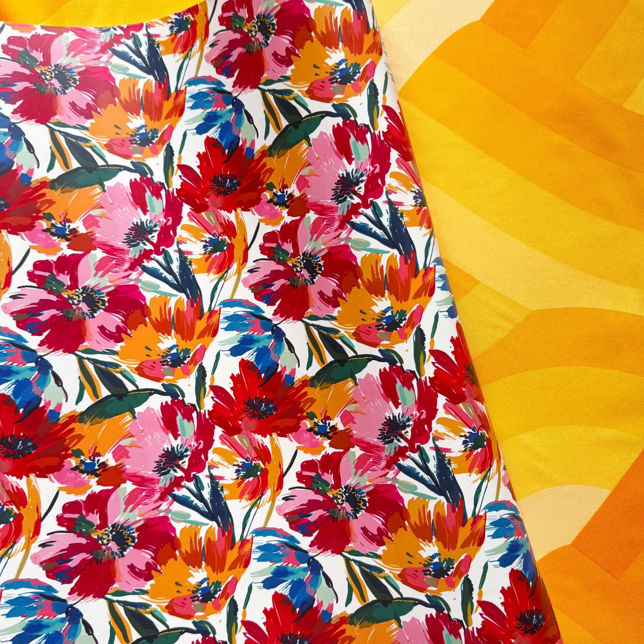 Floral Flare Bundle – Fabric & Vinyl