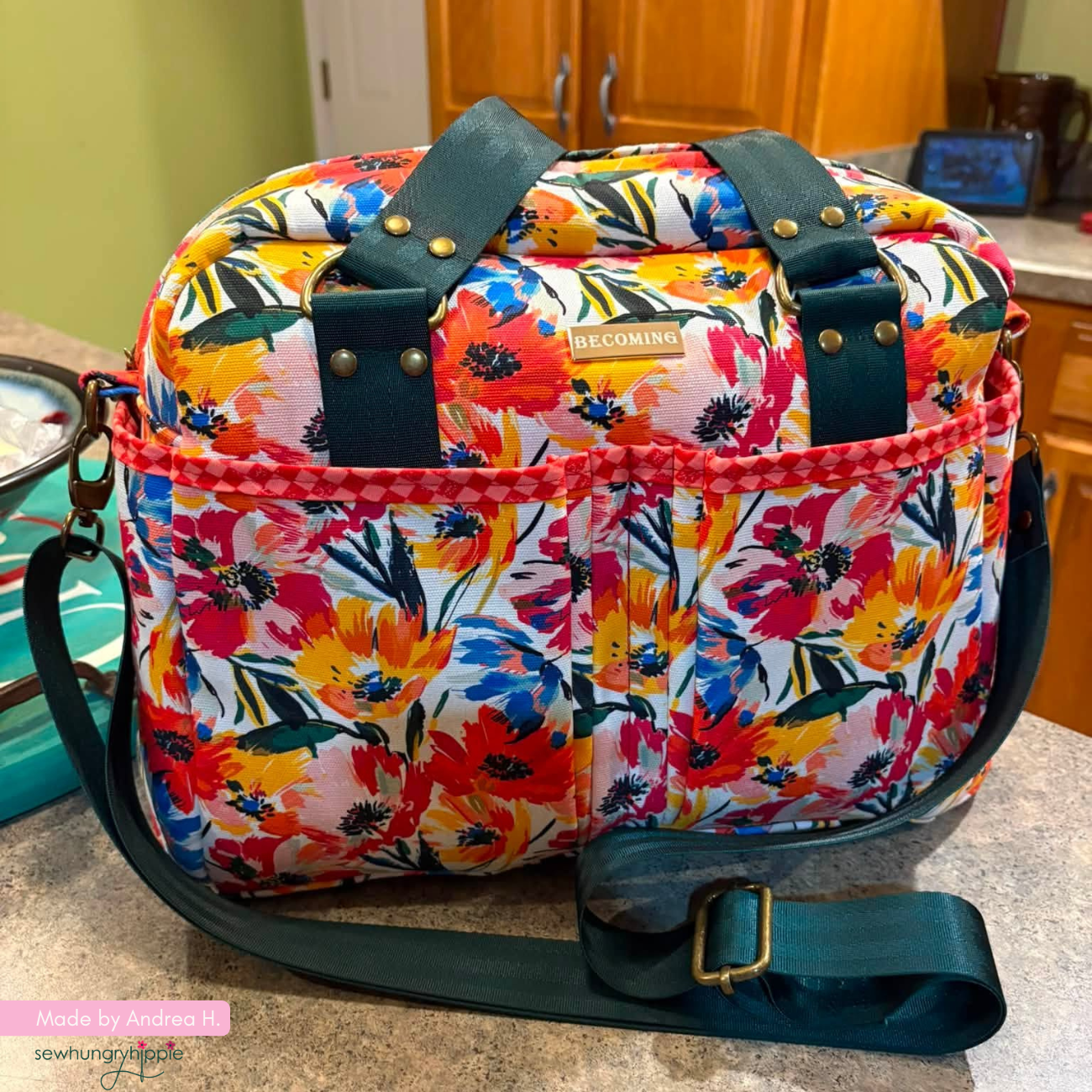 Floral Printed Vinyl custom design