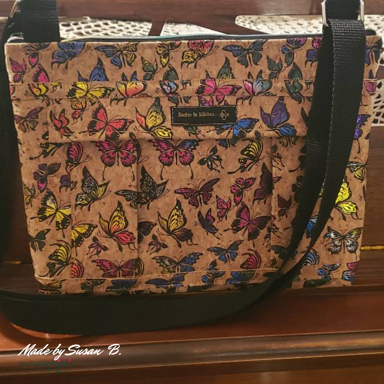 Butterfly Cork Roll – Metallic Iridescent Print | 18" x 54"