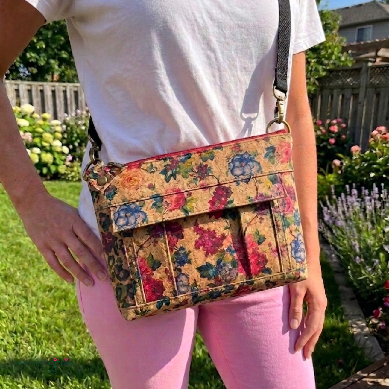 Floral Print Cork Roll