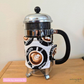 French Press Coffee Sleeve PDF sewing pattern