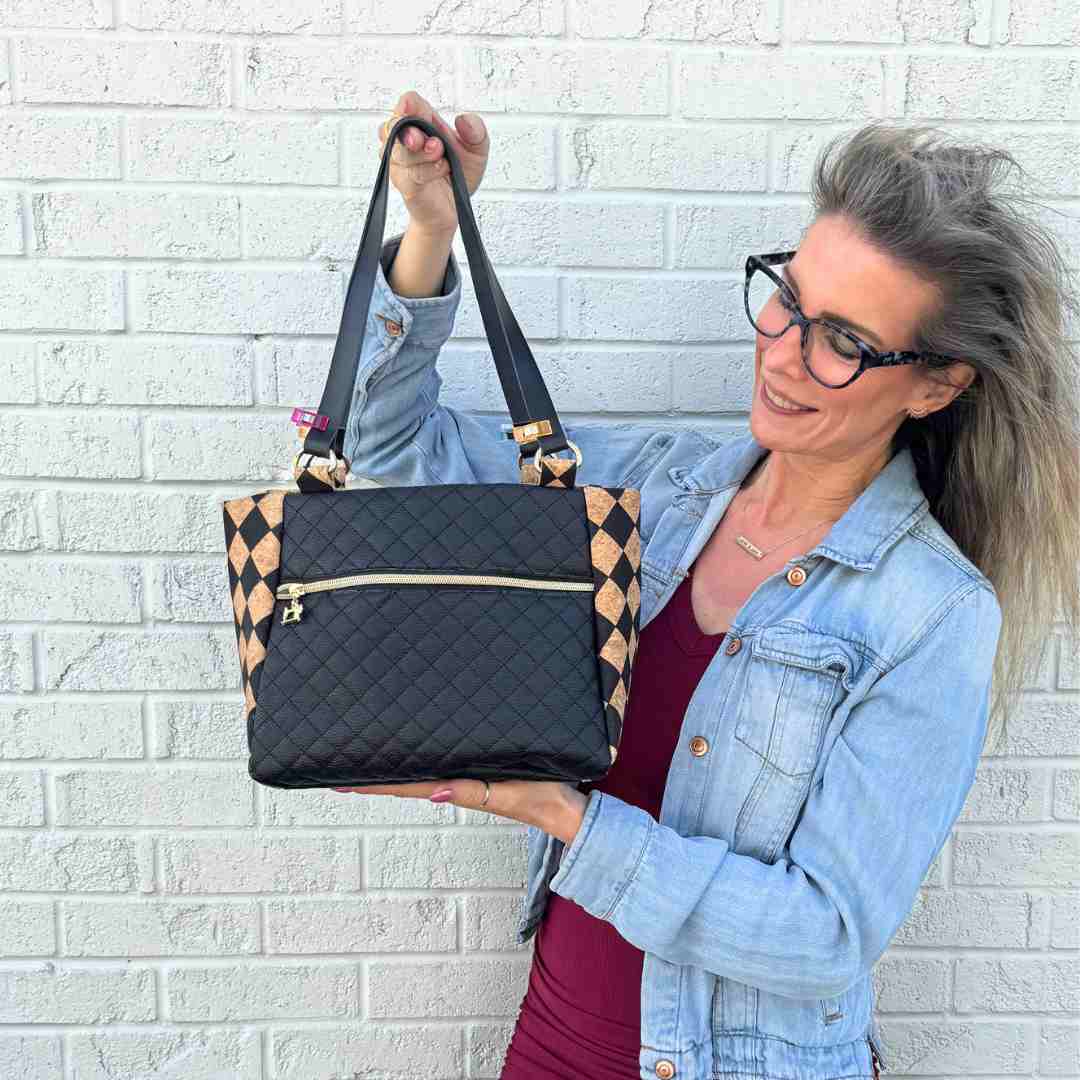 Frida Bag Kit | Complete Bag Making Kit with Cork, Vinyl & Hardware