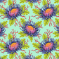 Tula Pink Floral Reef Friends and Anemones Coralline Fabric PWTP265
