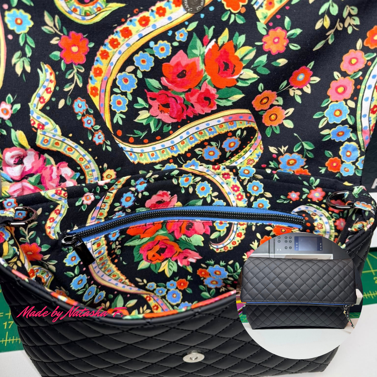 Gala in black - Joyful fabric by Sarah Campbell 3 yard BUNDLE