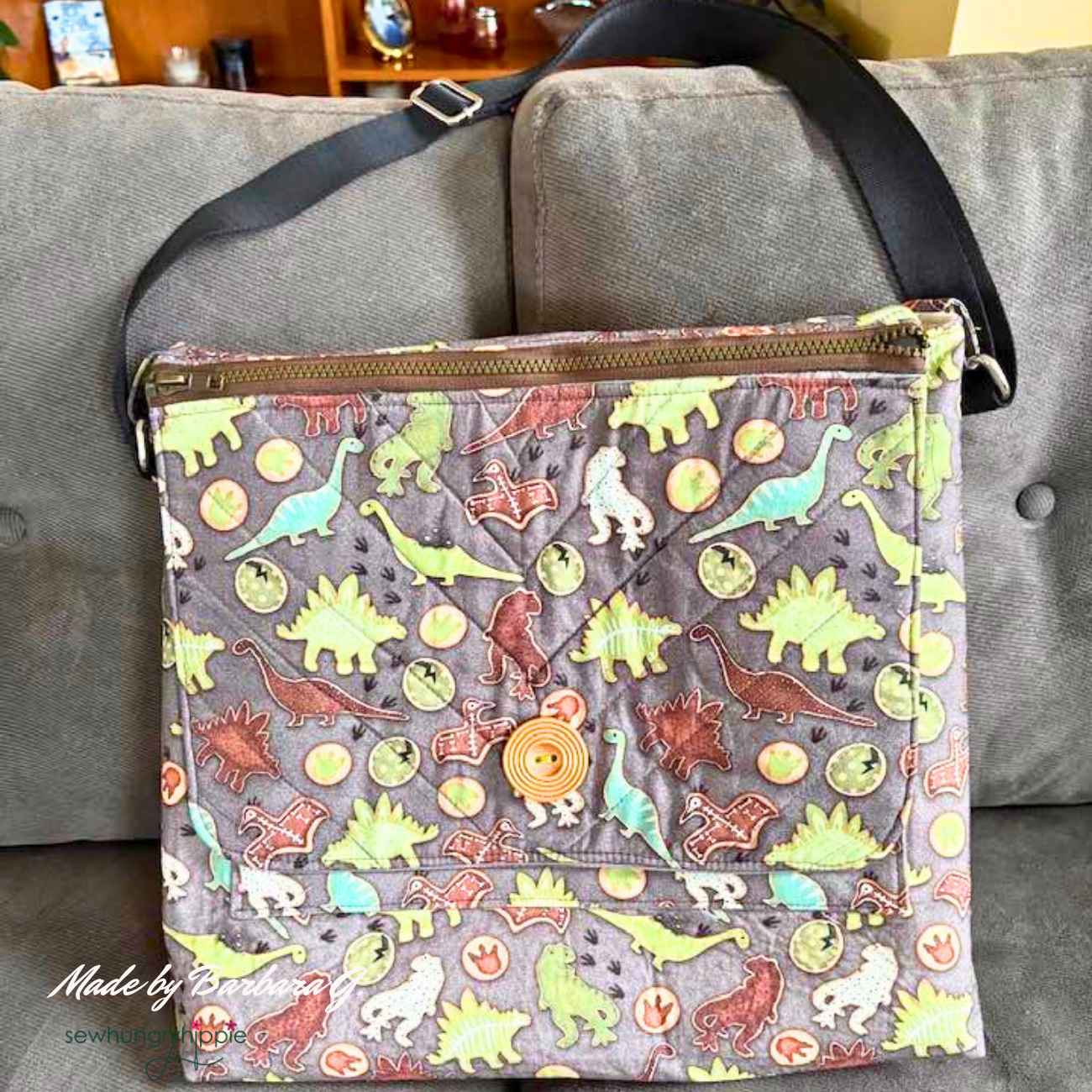 Garcia Messenger Bag - PDF sewing pattern