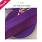 Glitter Webbing Purple 10 YD Bundle