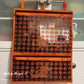DIY Halloween bag made with cute pumpkin print transparent TPU vinyl fabric