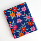 canvas fabric folded on a white background
