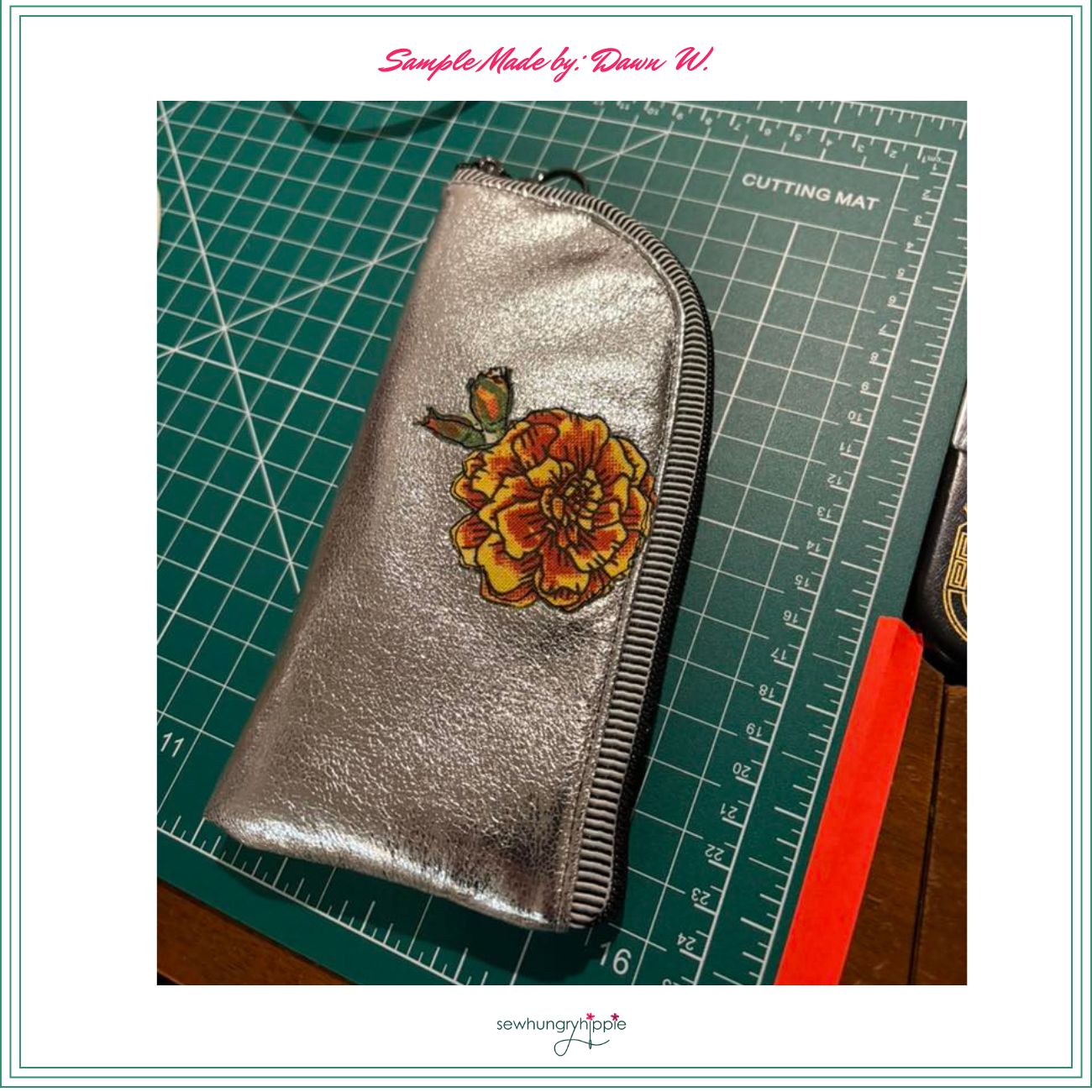 Hippie Specs Case printed pattern