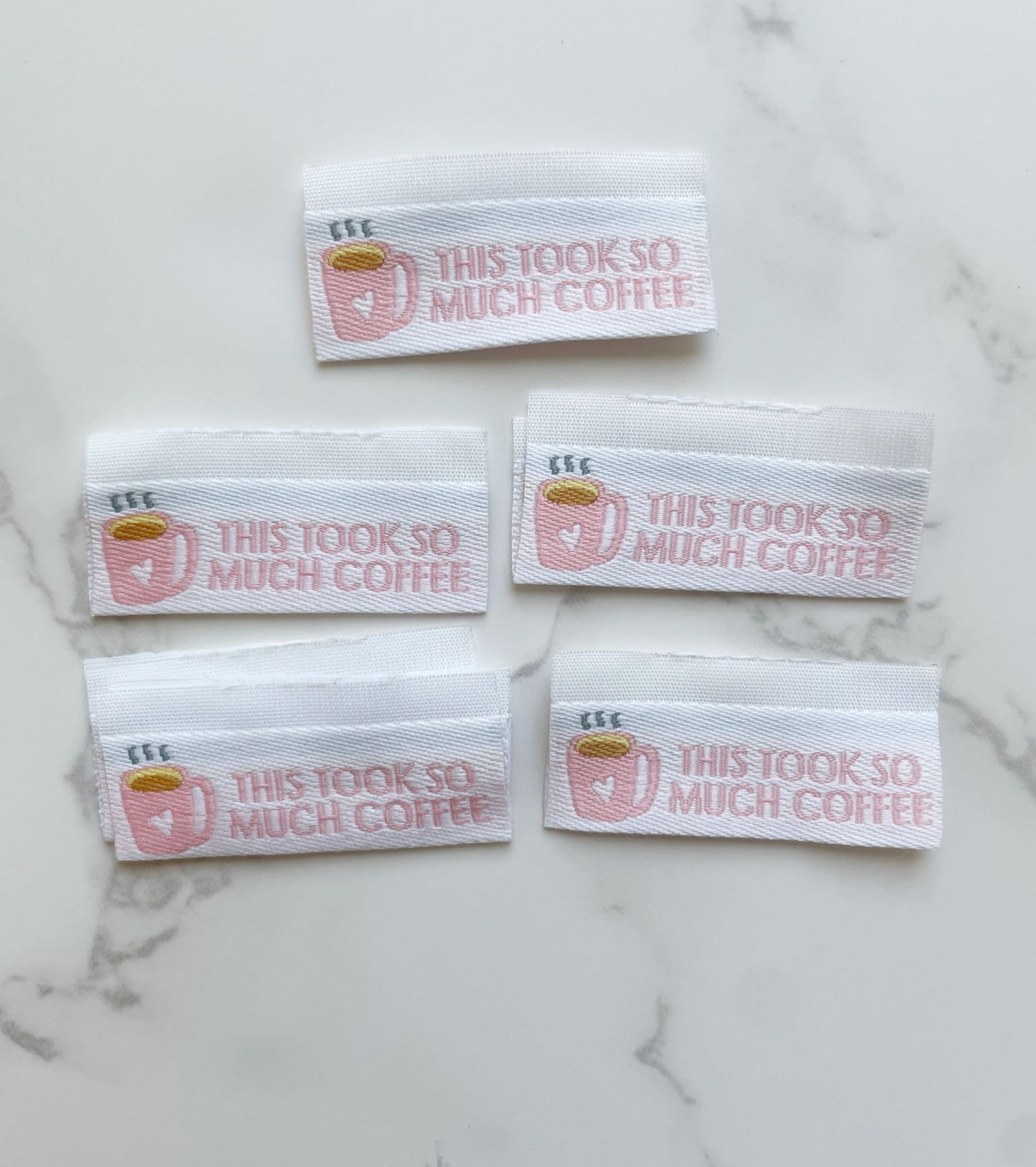 Coffee label 5 pack