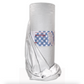Roll of Insul-Bright insulated material with a blue label with red text on a white fabric