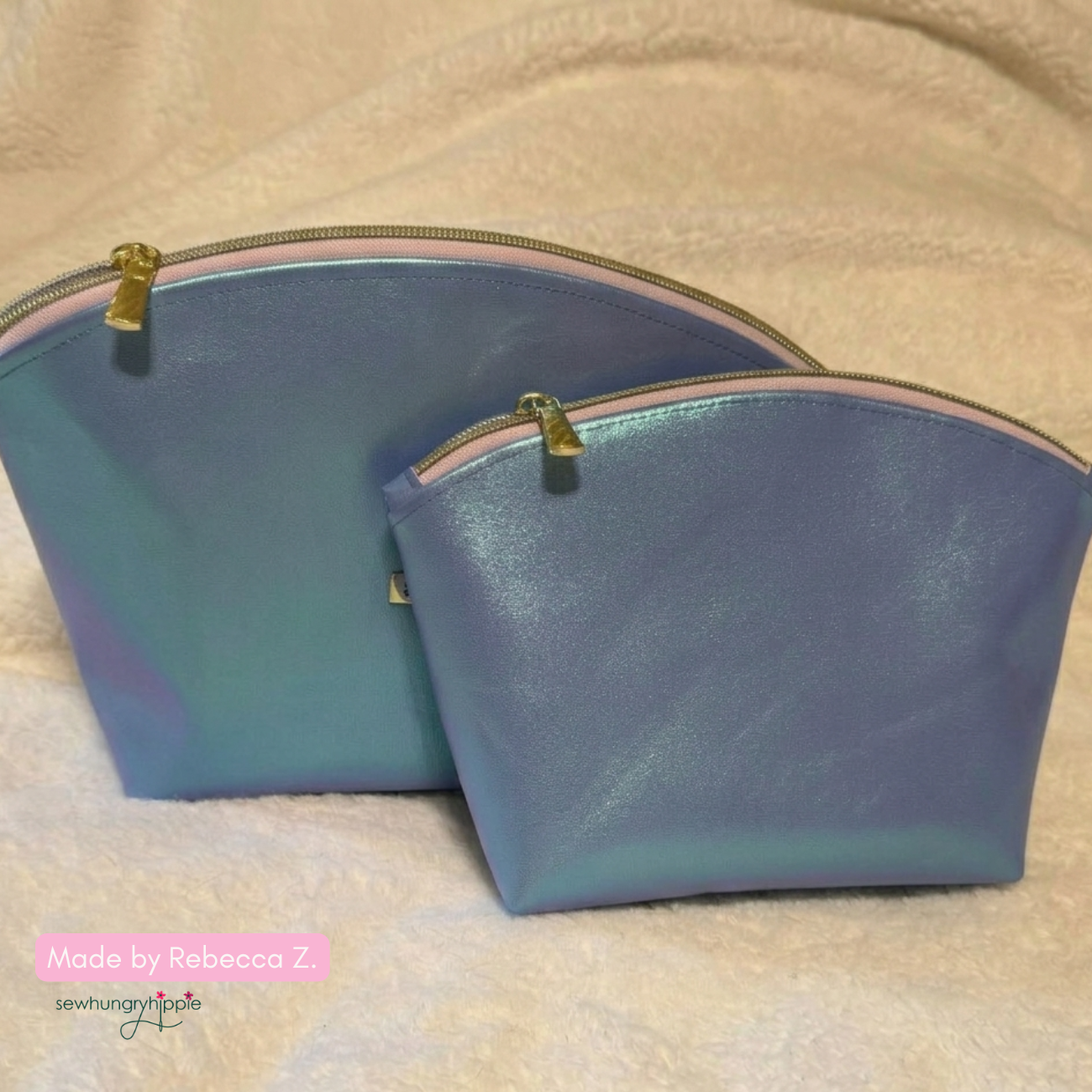 Iridescent Blue Vinyl – Color-Shifting Fabric Vinyl
