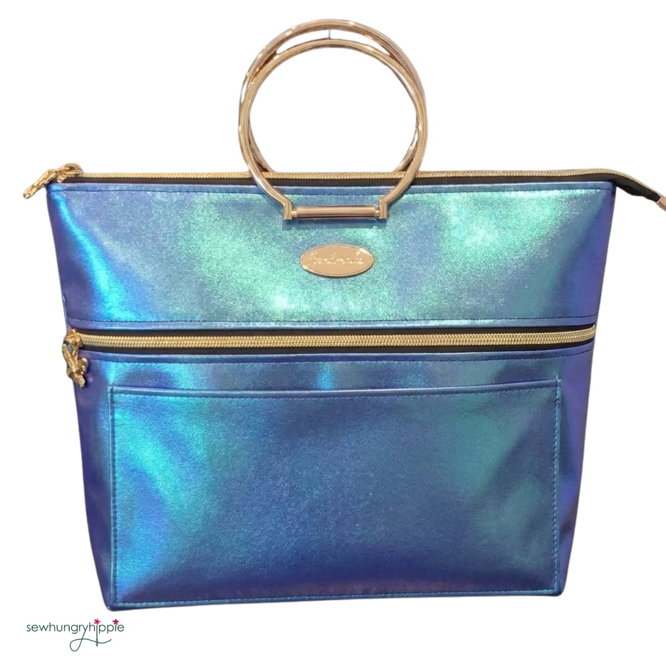 Iridescent Blue Vinyl – Color-Shifting Fabric Vinyl