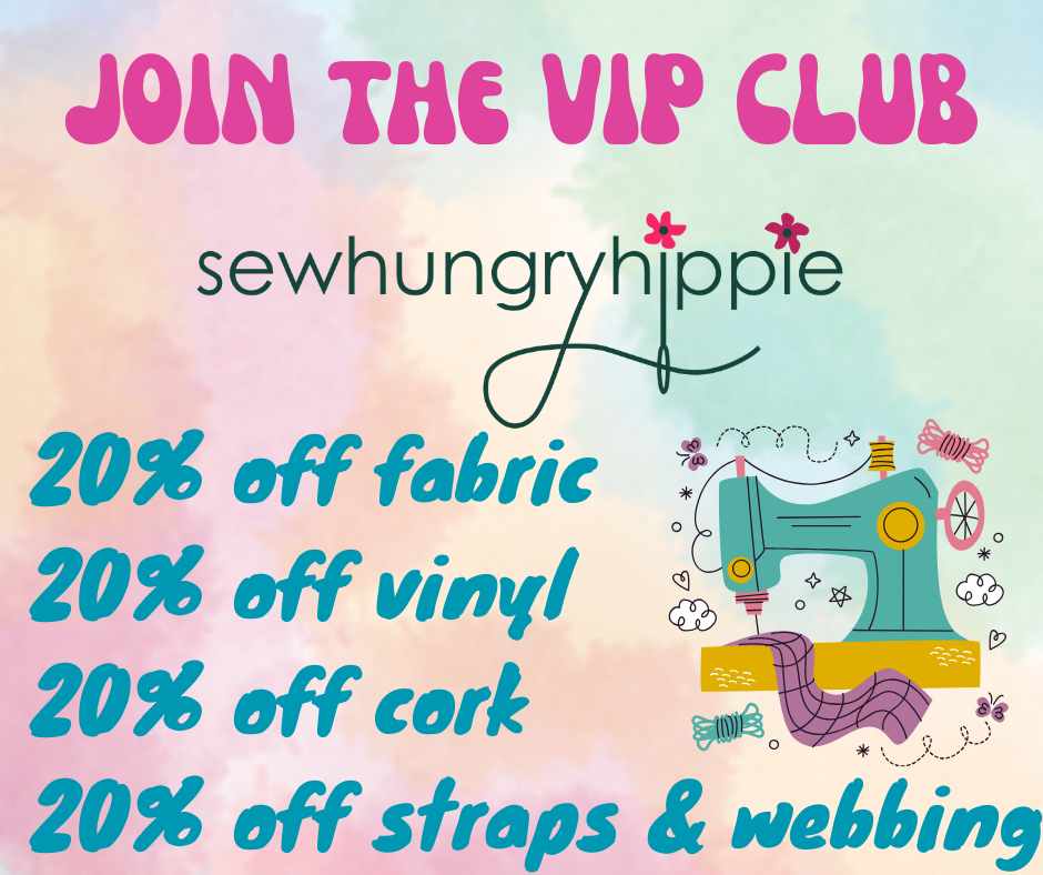 Sew Hungry Hippie VIP Club - First Access and Exclusive Discounts ...