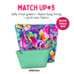 Weekly Vinyl & Fabric Matchups Bundle – Bag Making Craft Supplies Sep 2nd