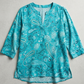Jill Tunic Tops using Paisleys Forever Rayon Fabric by Pat Bravo for Art Gallery Fabrics | Sold by the Yard