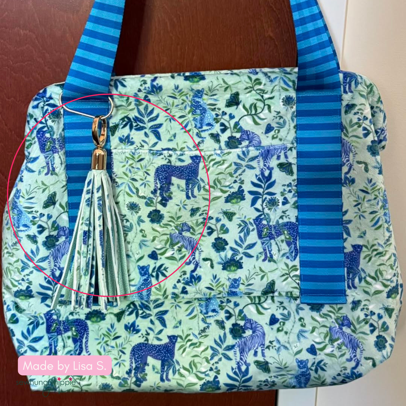 Joplin Carpet Bag Printed Sewing Pattern