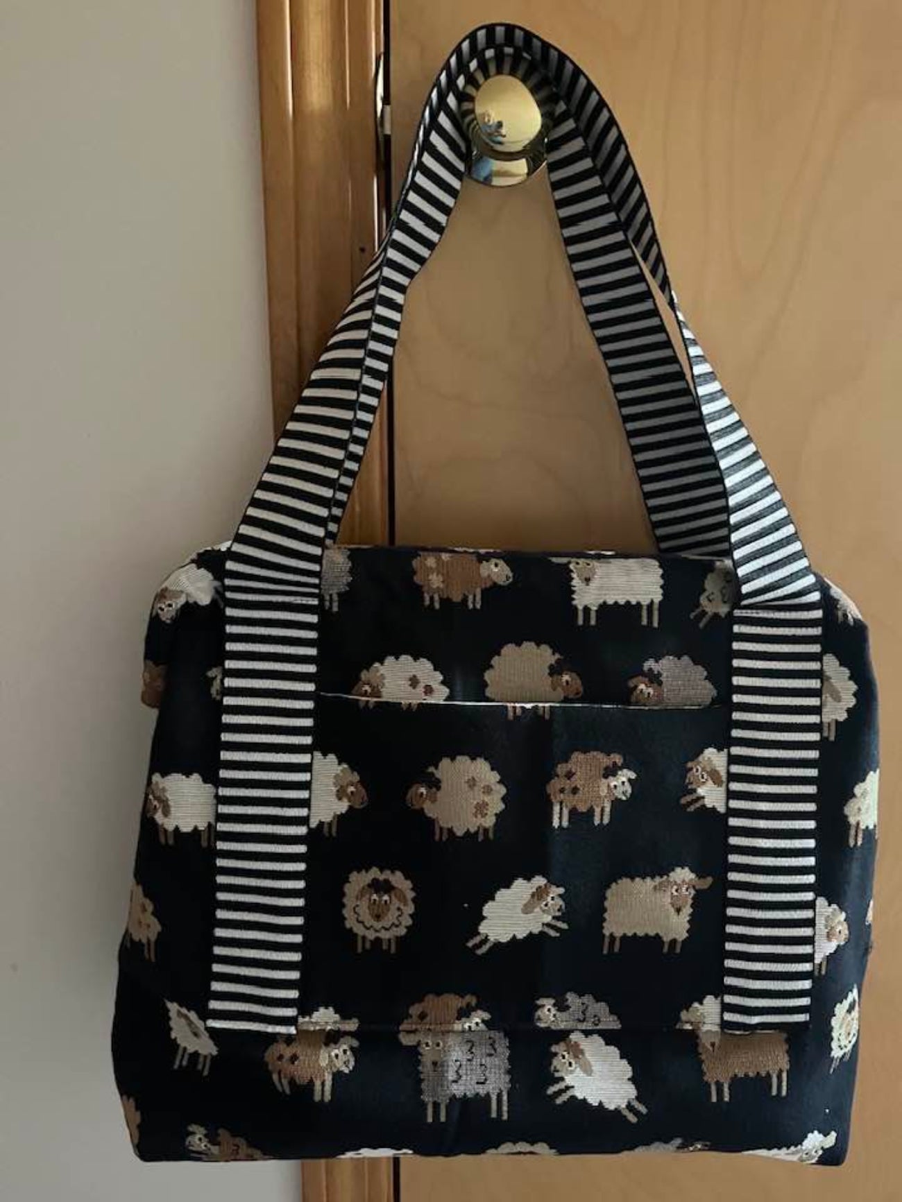 Customized Fabrice for Joplin Carpet Bag PDF Sewing Pattern