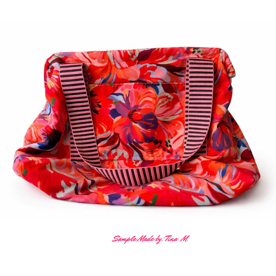 Joplin Carpet Bag PDF Sewing Pattern handmade vintage style bag tutorial