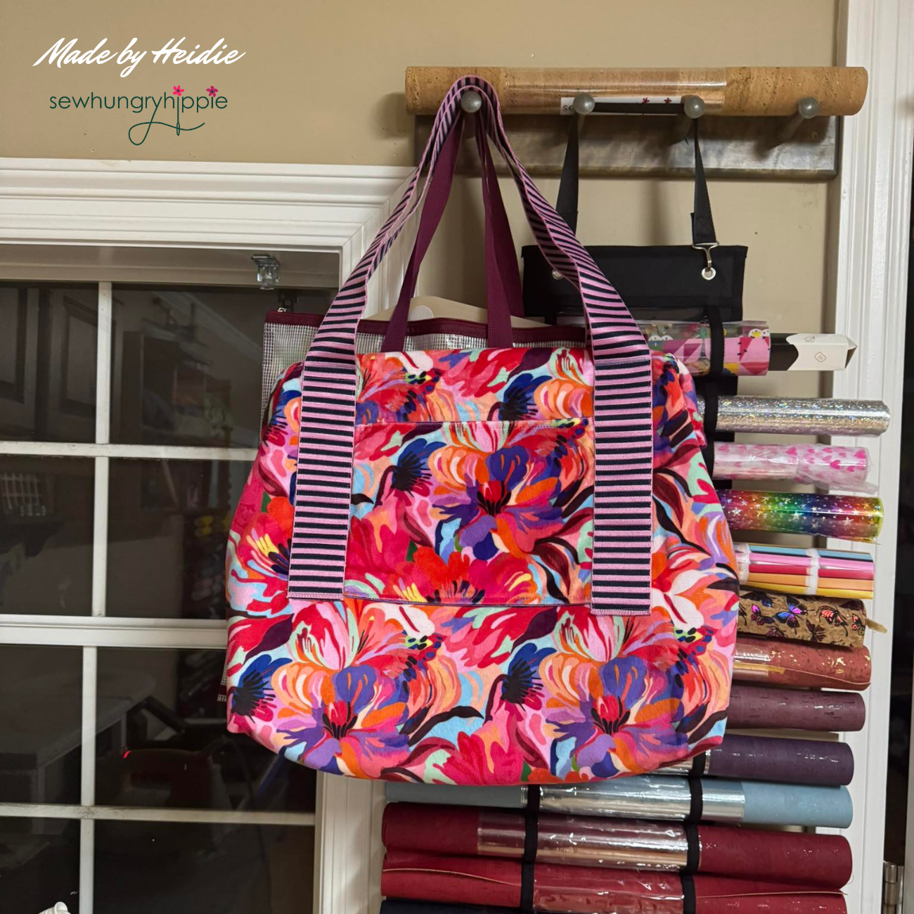 Joplin Carpet Bag Printed Sewing Pattern