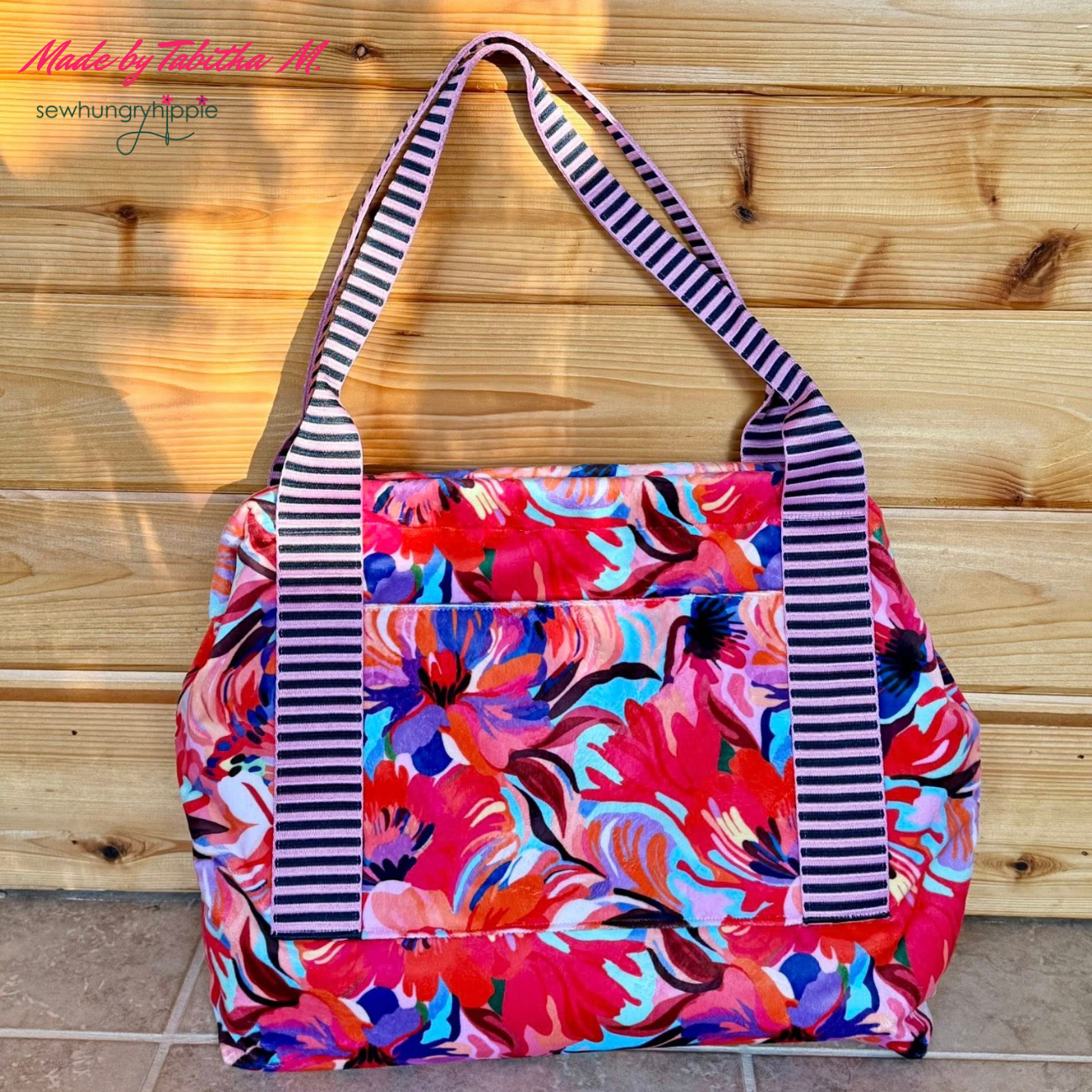 Joplin Carpet Bag Printed Sewing Pattern
