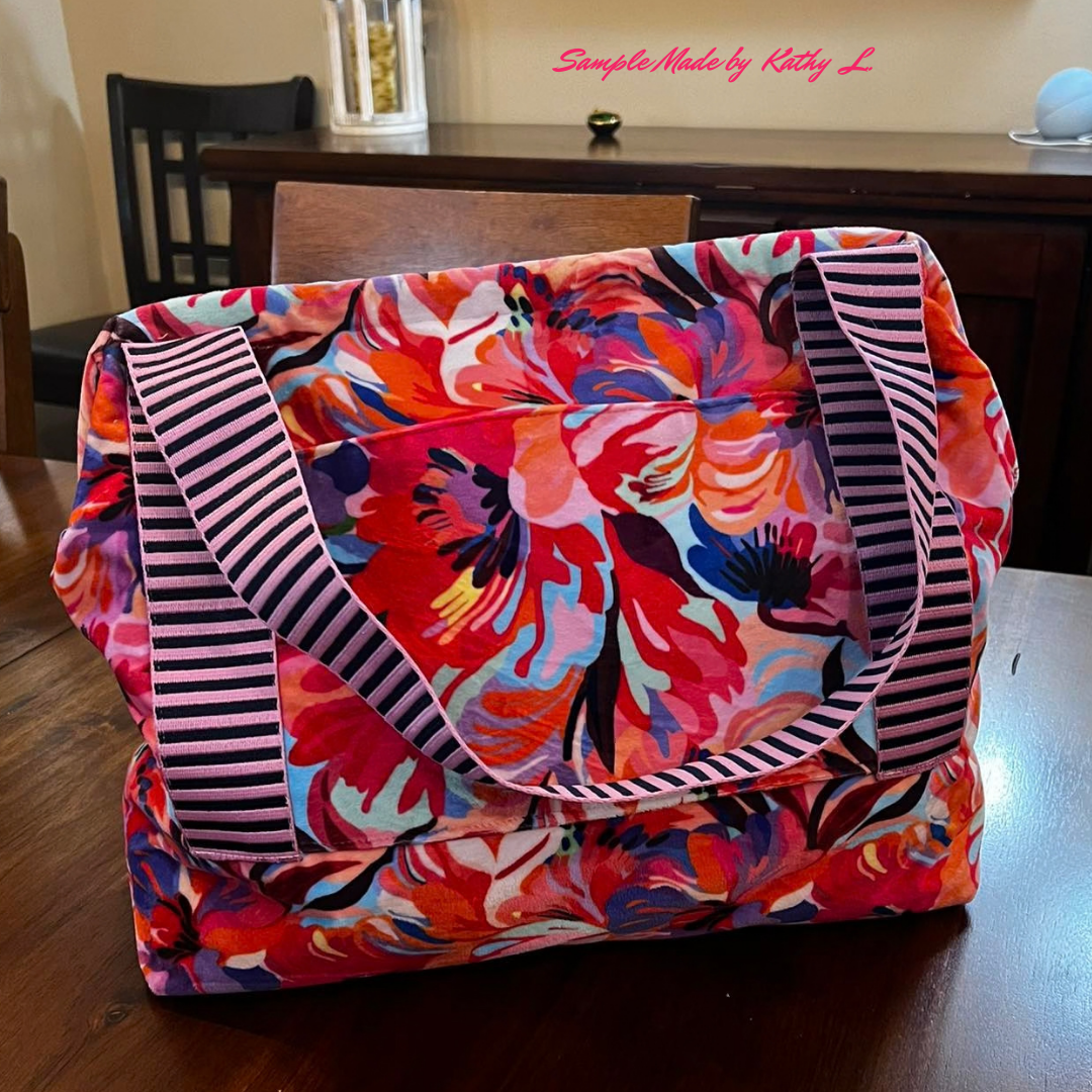 Joplin Carpet Bag Printed Sewing Pattern