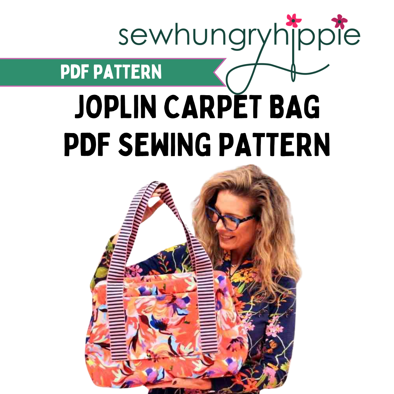 Joplin Carpet Bag PDF Sewing Pattern