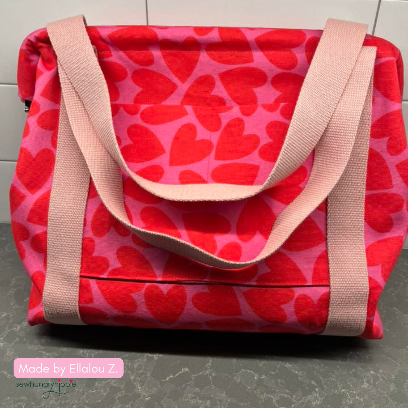 Joplin Carpet Bag Printed Sewing Pattern