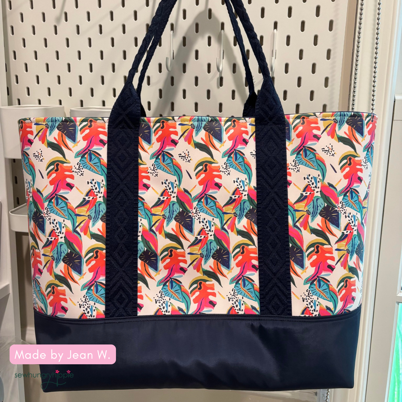 Bohemian Jungle Vinyl / Sew HungryHippie / Faux Leather