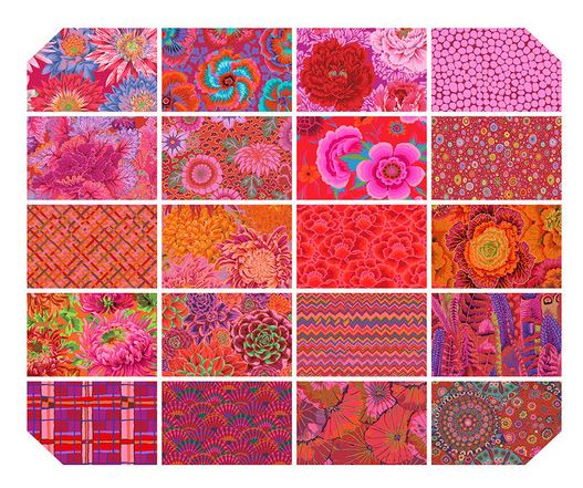 Kaffe Fassett FQ Bundle Ruby