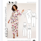 Kielo Wrap Dress & Jumpsuit sewing pattern by Named