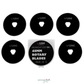 LDH Midnight Edition 45mm Replacement Rotary Blades 5 Pack RCB45-5
